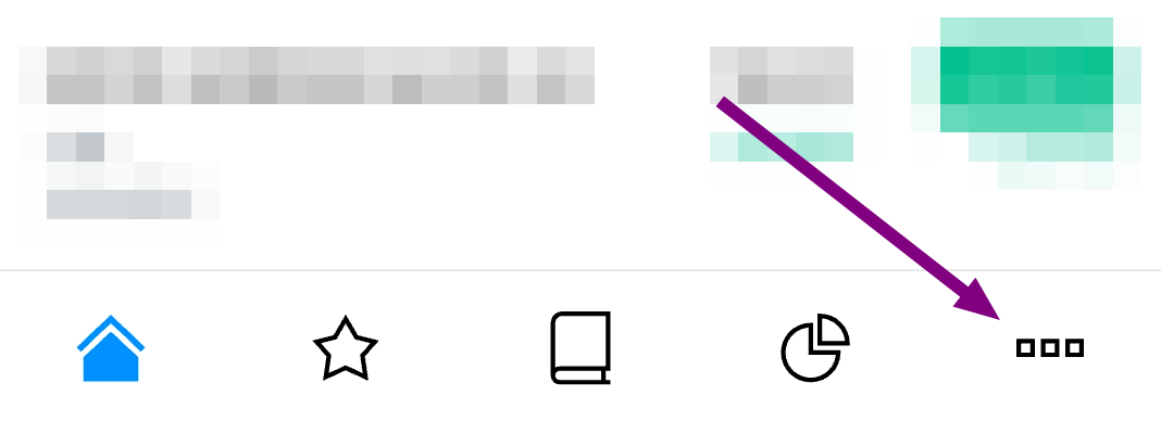 finanzen.net ZERO App Menü öffnen