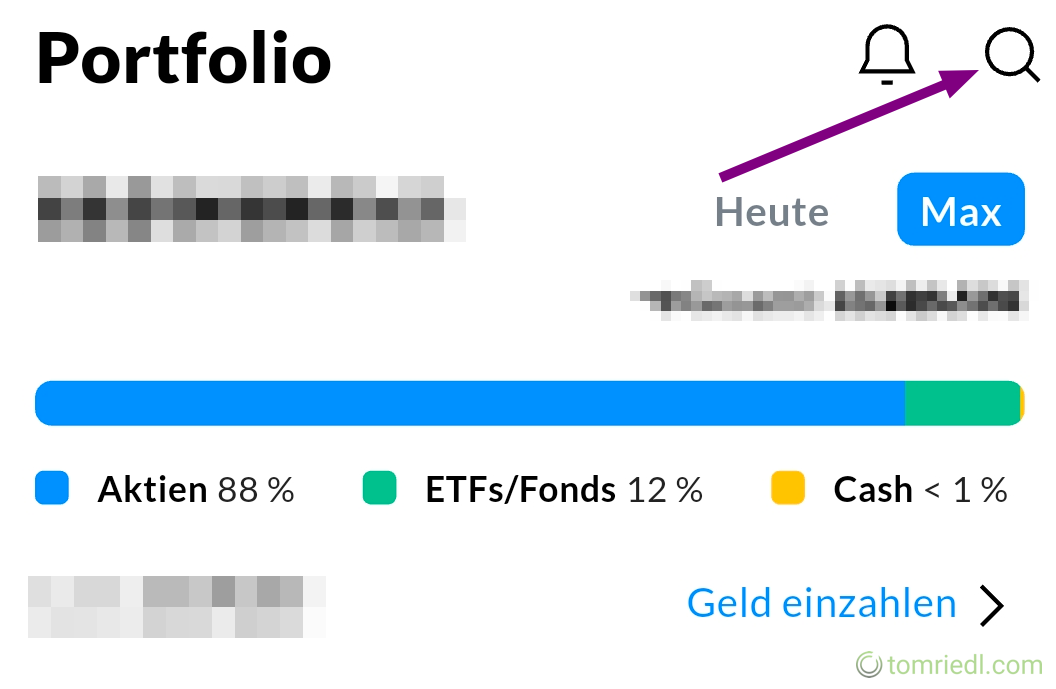 Bei finanzen.net zero nach Aktien suchen