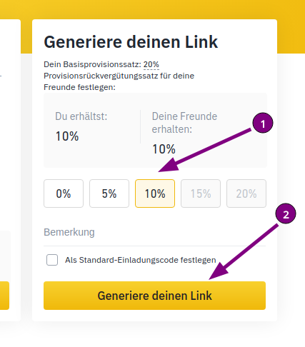 binance affiliate link partner freunde