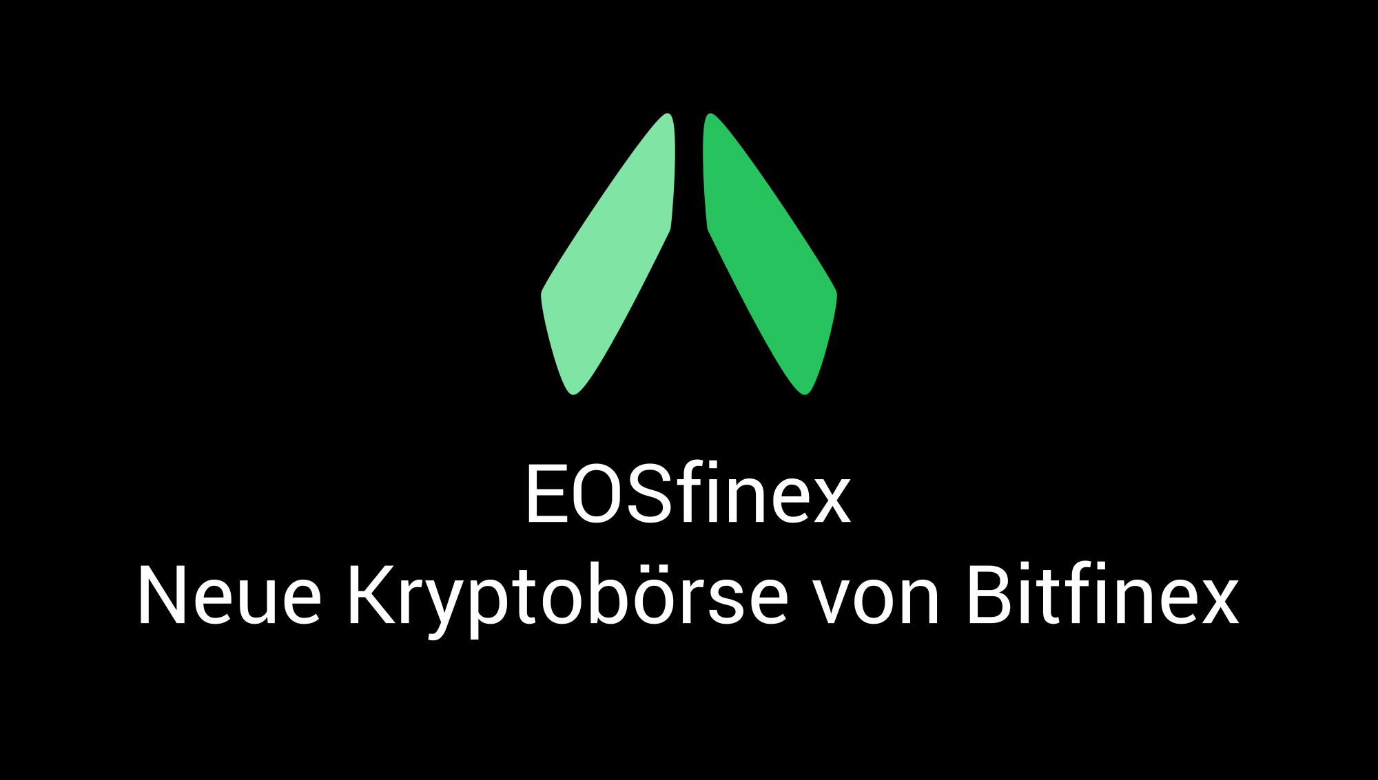 EOSfinex: Neue dezentrale Börse von Bitfinex